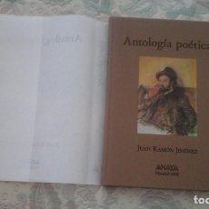 Libros de segunda mano: ANTOLOGIA POETICA J R JIMENEZ (ANAYA. ED. SUPERLUJO CARTONE CON SOBRECUBIERTA NUMERADA 20,5 X 30,5). Lote 124748363