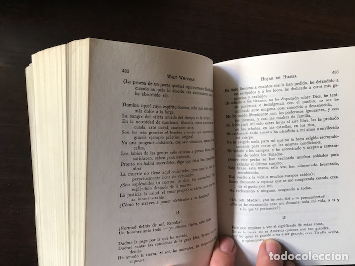 Libros de segunda mano: Hojas de hierba. Walt Whitman - Foto 5