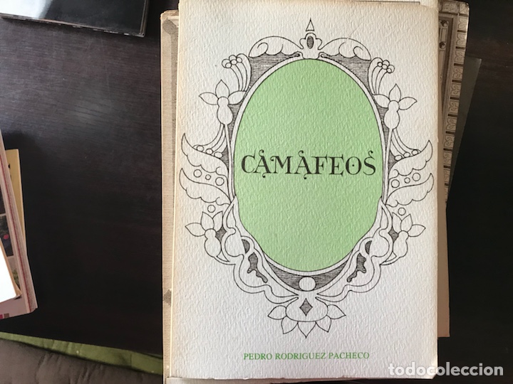 Libros de segunda mano: Camafeos. Pedro Rodr&iacute;guez Pacheco - Foto 1
