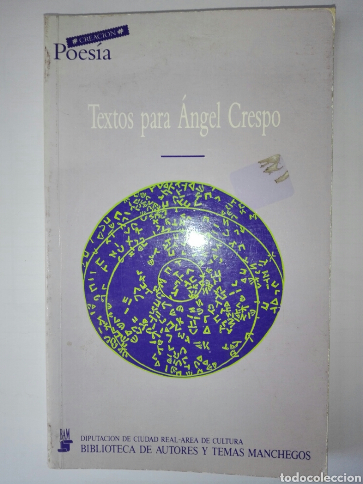 Libros de segunda mano: Textos para &Aacute;ngel Crespo. - Foto 1