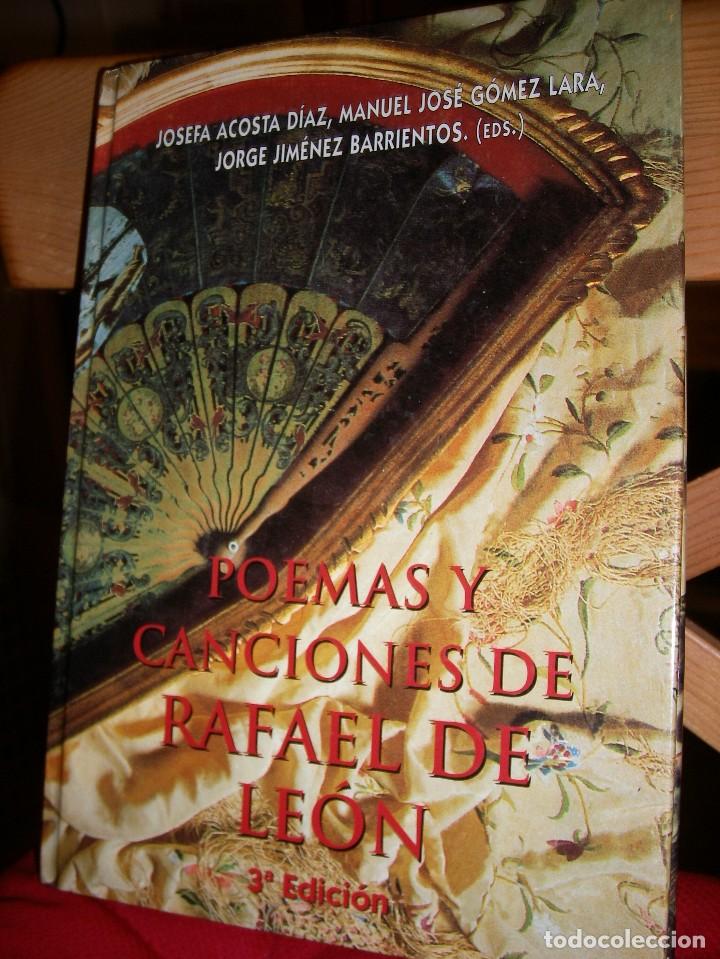 Libros de segunda mano: Poemas y canciones de Rafael de Le&oacute;n - Foto 1