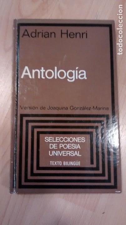 Libros de segunda mano: Antolog&iacute;a. Adrian Henri. Texto biling&uuml;e. - Foto 1