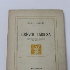Libri di seconda mano: L- 4442. GREVOL I MOLSA, VINT-I -QUATRE POEMES DE NADAL. TOMÀS GARCÉS. 1953.. Lote 129439747
