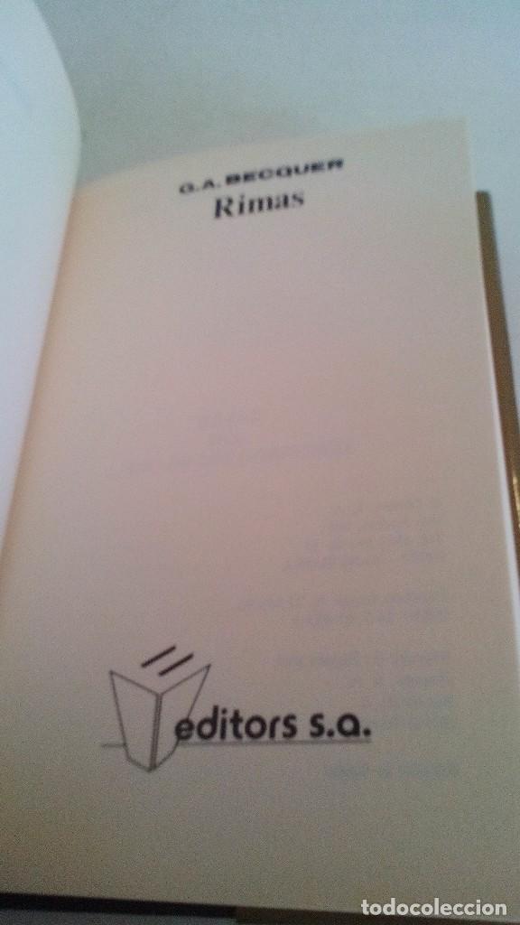 Libros de segunda mano: rimas- g a becquer-editors-1990-tapas duras + sobrecubierta - Foto 6
