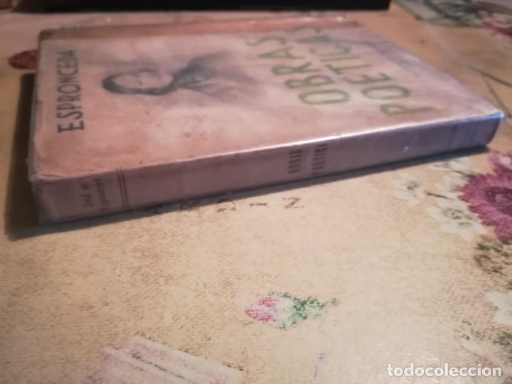 Libros de segunda mano: Obras po&eacute;ticas - Espronceda - Foto 11