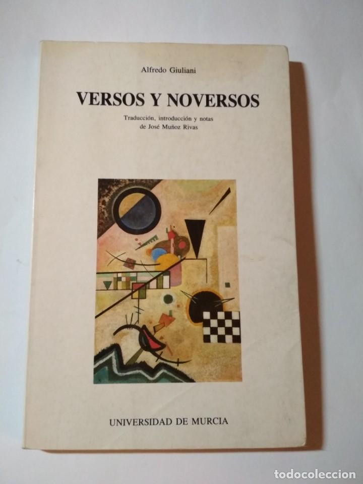 Libros de segunda mano: VERSOS Y NOVERSOS - ALFREDO GIULIANI - Foto 1