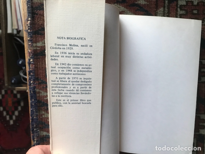 Libros de segunda mano: Trigo azul. Francisco Molina Uceda - Foto 2