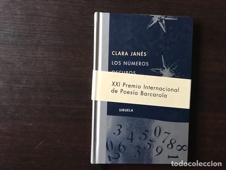 Libros de segunda mano: Los n&uacute;meros oscuros. Clara Jan&eacute;s - Foto 1