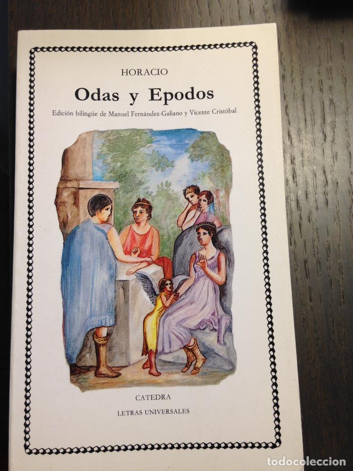 Libros de segunda mano: odas y epodos horacio catedra n&ordm;140 nuevo