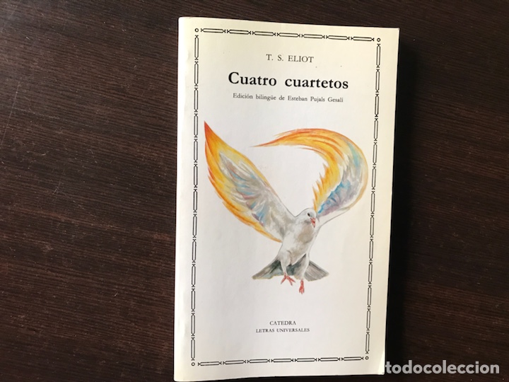 Libros de segunda mano: Cuatro cuartetos. T.S. Eliot - Foto 1