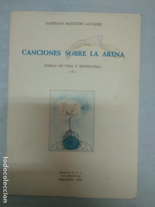 Gebrauchte B&uuml;cher: CANCIONES SOBRE LA ARENA - MART&Iacute;NEZ &Aacute;LVAREZ, SANTIAGO