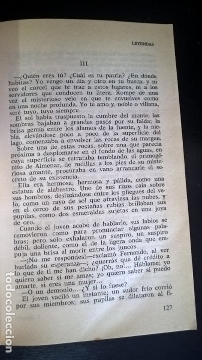 Libros de segunda mano: RIMAS Y LEYENDAS. GUSTAVO ADOLFO BECQUER. EDAF EDICIONES 1981. - Foto 4