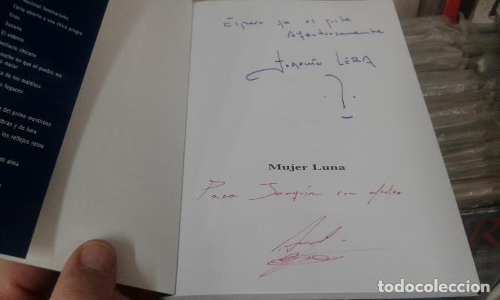 Libros de segunda mano: mujer luna,joaquin lera,dedicatoria autor - Foto 2