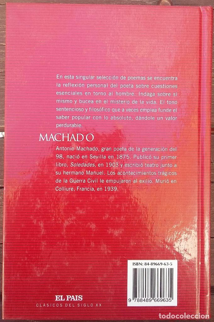 Libros de segunda mano: ANTONIO MACHADO. PROVERBIOS Y CANTARES - Foto 2