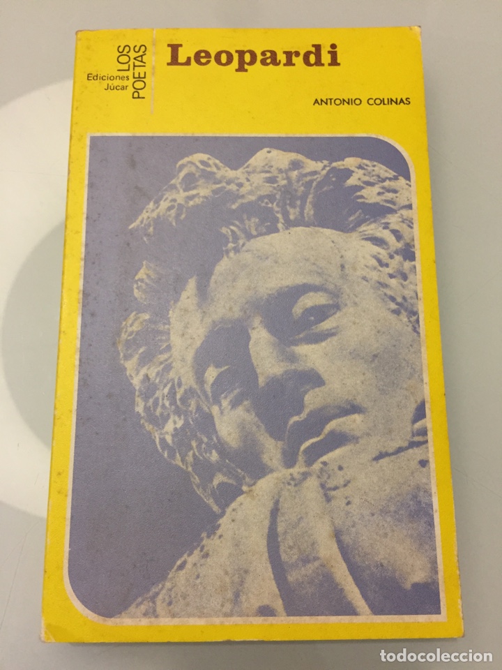 Libros de segunda mano: Libro Leopardi. Antonio Colinas - Foto 1