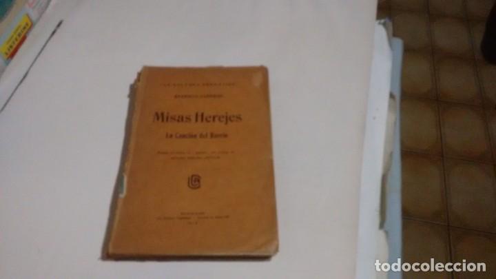 Libros de segunda mano: EVARISTO CARRIEGO - MISAS HEREJES - Foto 1