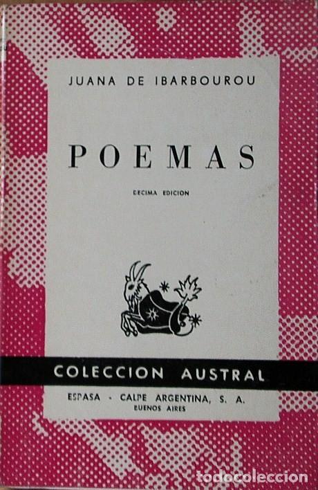 Libros de segunda mano: POEMAS. JUANA DE IBARBOUROU - Foto 1