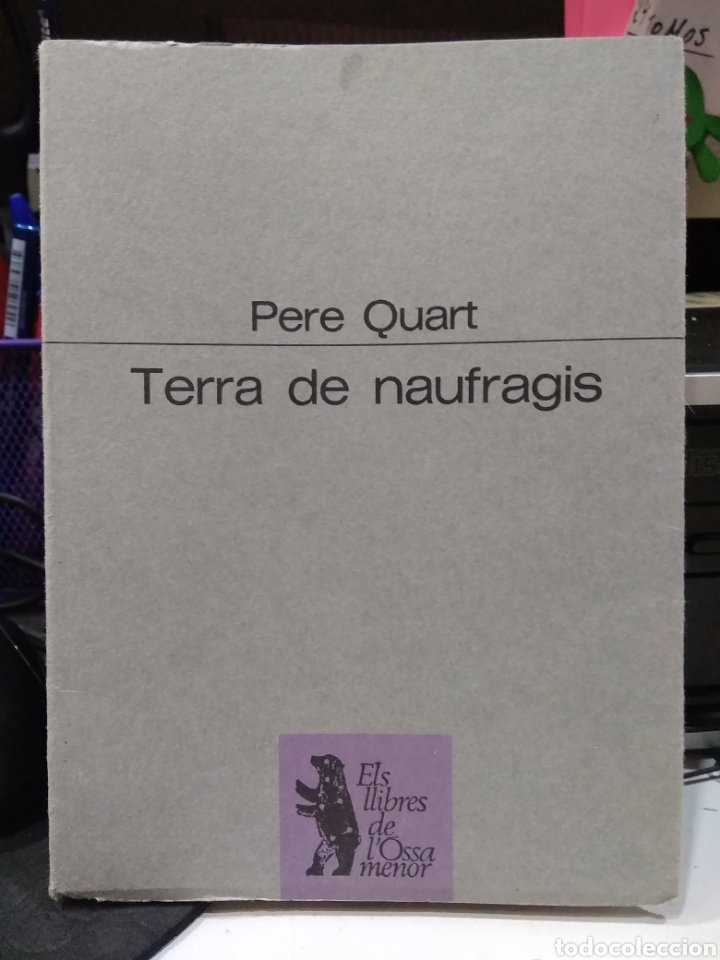 Libros de segunda mano: Pere quart. Terra de naufragis. - Foto 1