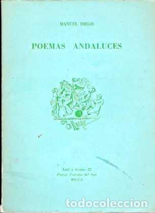 Libri di seconda mano: Poemas andaluces - Diego, Manuel