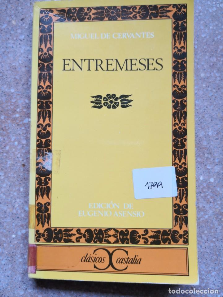 Libros de segunda mano: MIGUEL DE CERVANTES    Entremeses - Foto 1