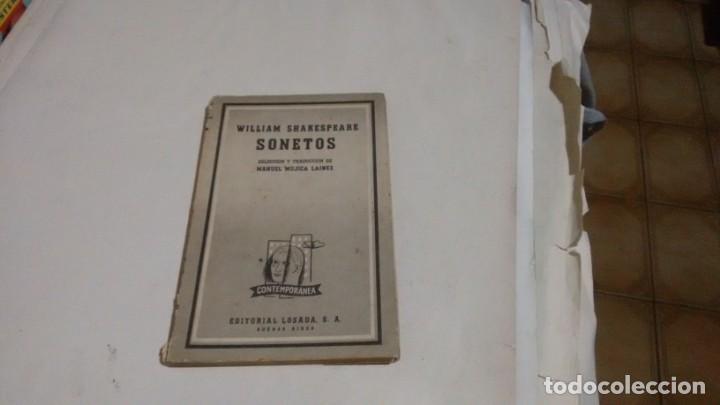 Libros de segunda mano: WILLIAM SHAKESPEARE - SONETOS - Foto 1
