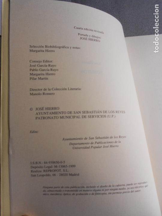 Libros de segunda mano: SONETOS. JOSE HIERRO - Foto 6