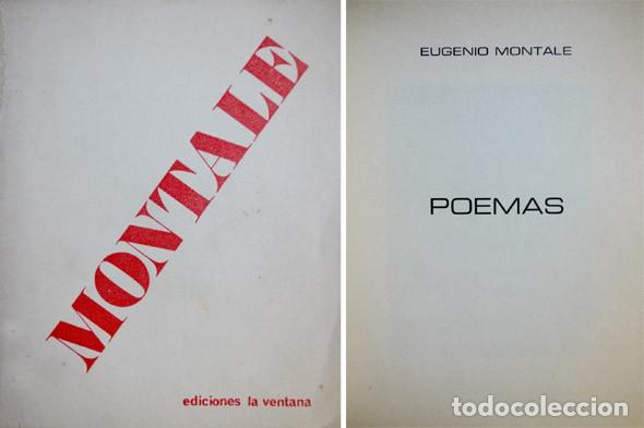 Libros de segunda mano: MONTALE, Eugenio.  Poemas. 1974. - Foto 1