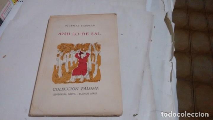 Libros de segunda mano: VICENTE BARBIERI - ANILLO DE SAL - Foto 1