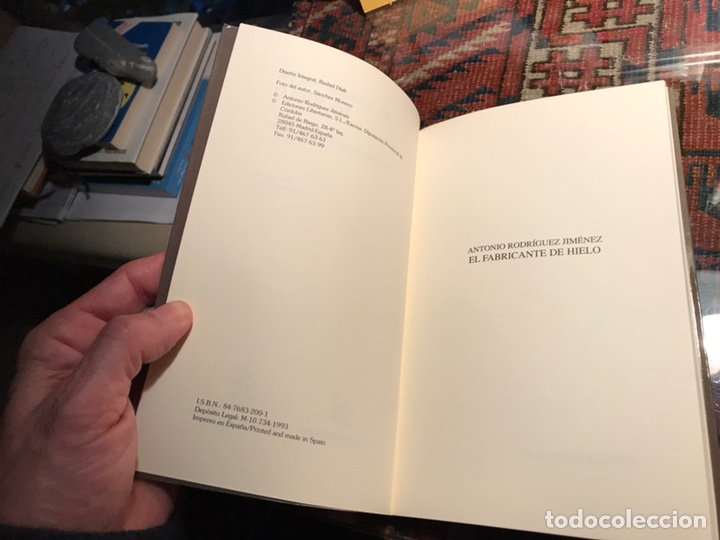 Libros de segunda mano: El fabricante de hielo. - Foto 4