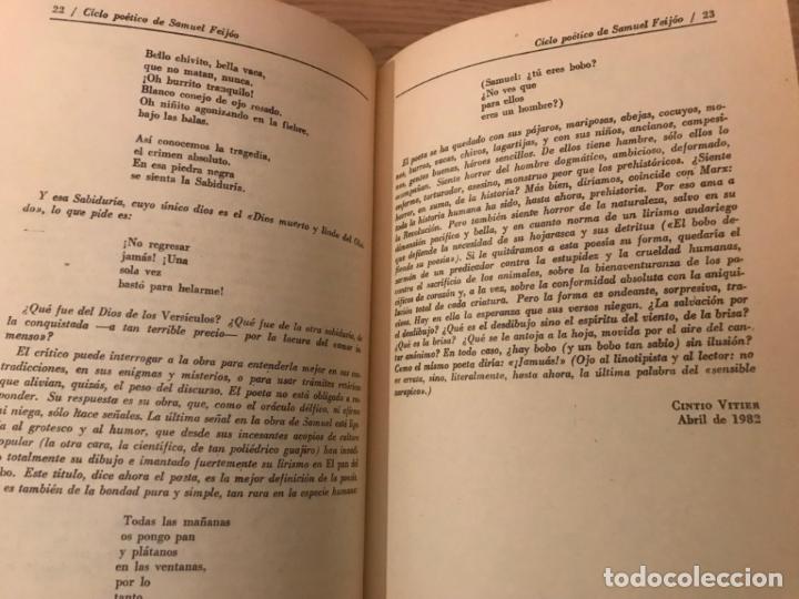 Libros de segunda mano: POESIA SAMUEL FEIJOO 1984 - Foto 3