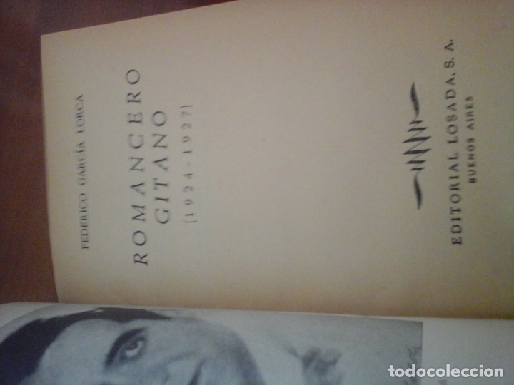 Libros de segunda mano: Romancero gitano edici&oacute;n de Losada 1946 - Foto 2