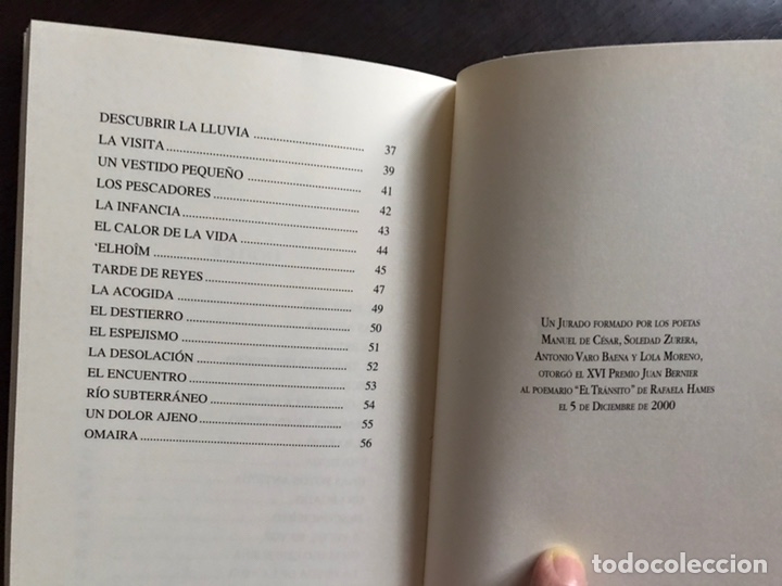 Libros de segunda mano: El tr&aacute;nsito. Rafaela Hames. Como nuevo - Foto 6