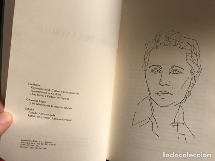 Libros de segunda mano: Campo de la verdad. Concha Lagos. Como nuevo - Foto 3