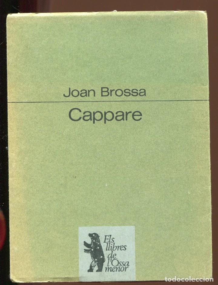 Libros de segunda mano: Joan Brossa. Cappare. ed. Proa. 1984 - Foto 1