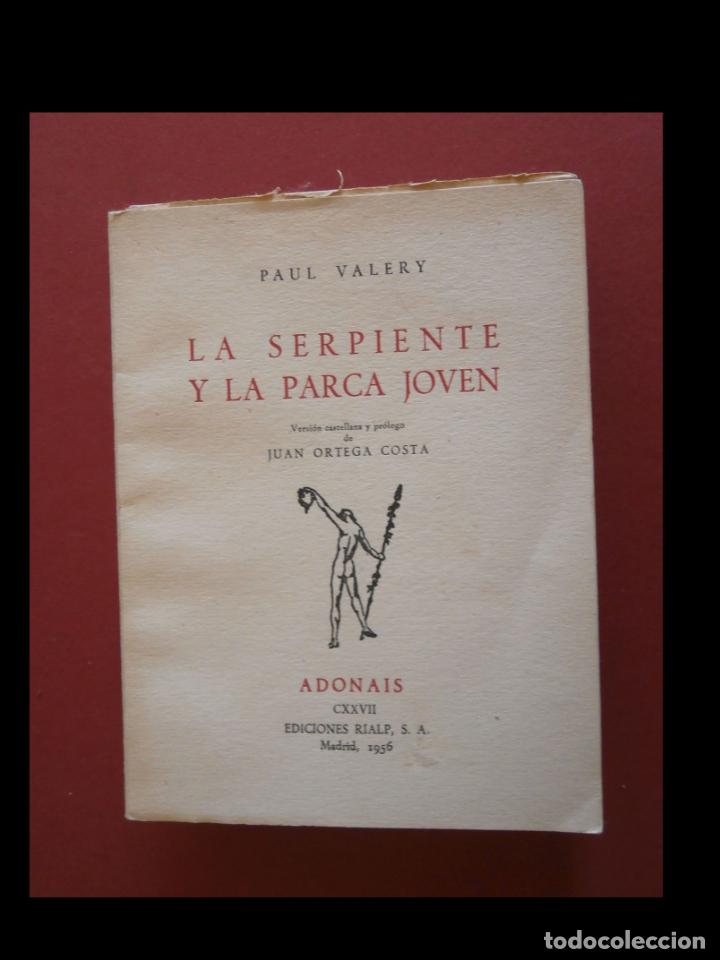 Libros de segunda mano: La serpiente y la parca joven. Paul Valery - Foto 1