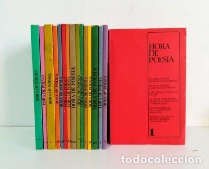 Libros de segunda mano: HORA DE POES&Iacute;A (16 TOMOS) - Foto 1