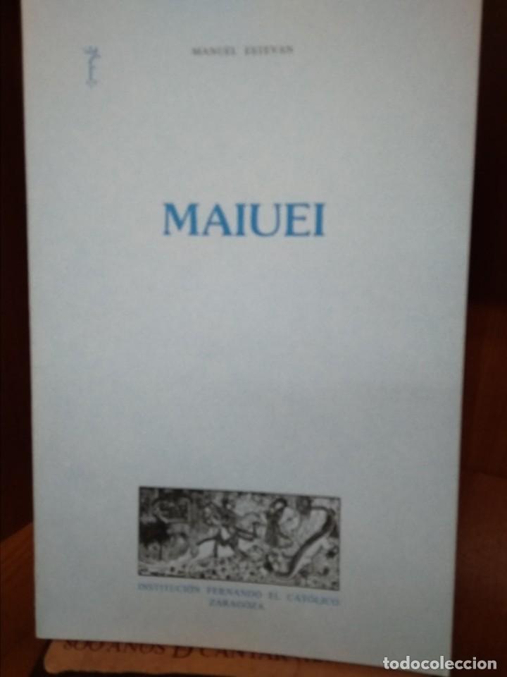 Libros de segunda mano: Maiuei, Manuel Estevan - Foto 1