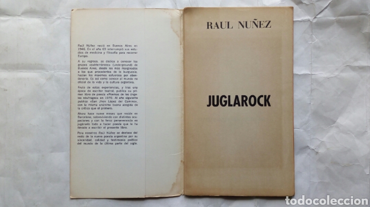 Libros de segunda mano: Juglarock. Ra&uacute;l N&uacute;&ntilde;ez - Foto 3