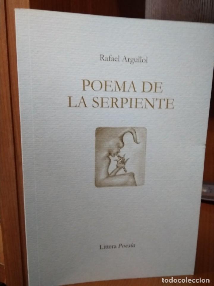 Libros de segunda mano: Poema de la serpiente. Rafael Argullol - Foto 1