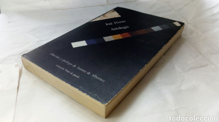 Libros de segunda mano: Antolog&iacute;a. Jos&eacute; Hierro. - Foto 4