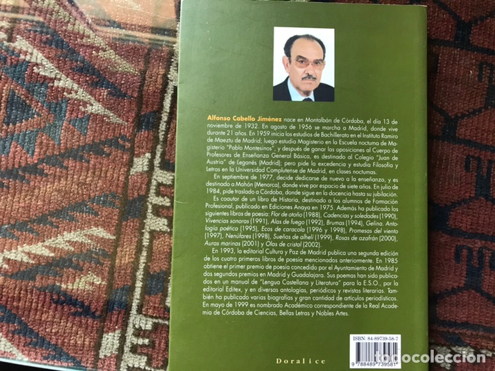 Libros de segunda mano: Alba de azahar. Alfonso cabello. Como nuevo - Foto 2