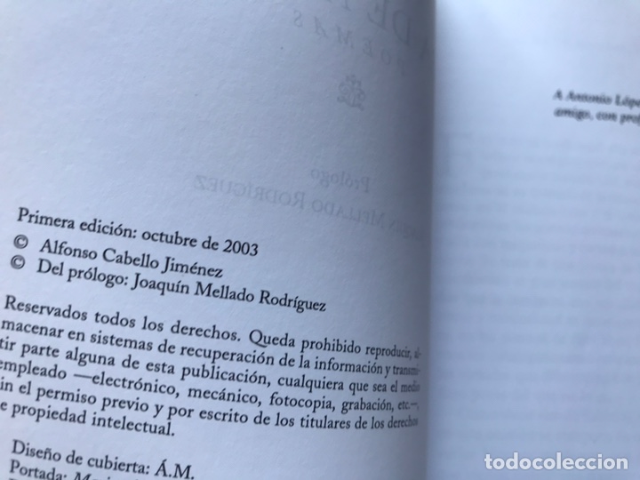 Libros de segunda mano: Alba de azahar. Alfonso cabello. Como nuevo - Foto 3