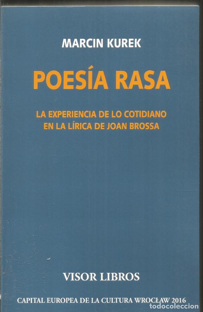 Libros de segunda mano: MARCIN KUREK. POESIA RASA. VISOR - Foto 1