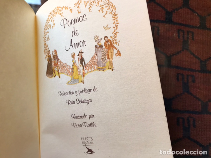 Libros de segunda mano: Poemas de amor. Rita Schnitzer - Foto 2