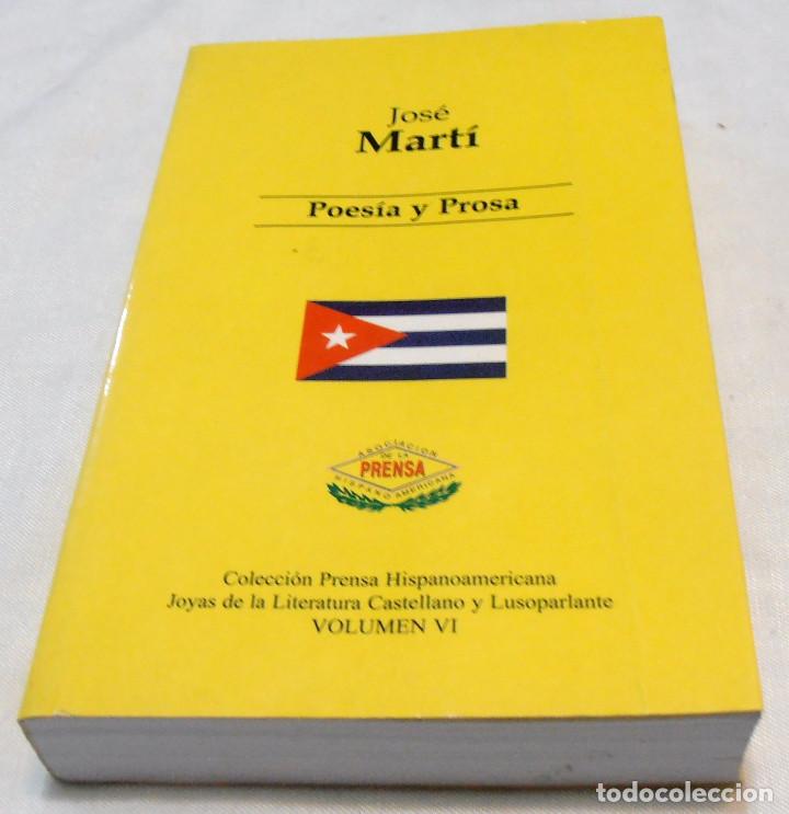Libros de segunda mano: JOSE MARTI, POESIA Y PROSA - Foto 1