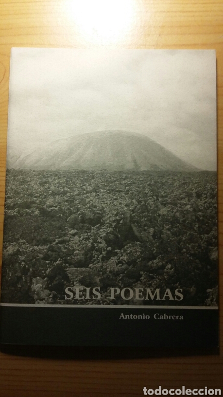 Libros de segunda mano: Seis Poemas. Antonio Cabrera - Foto 1
