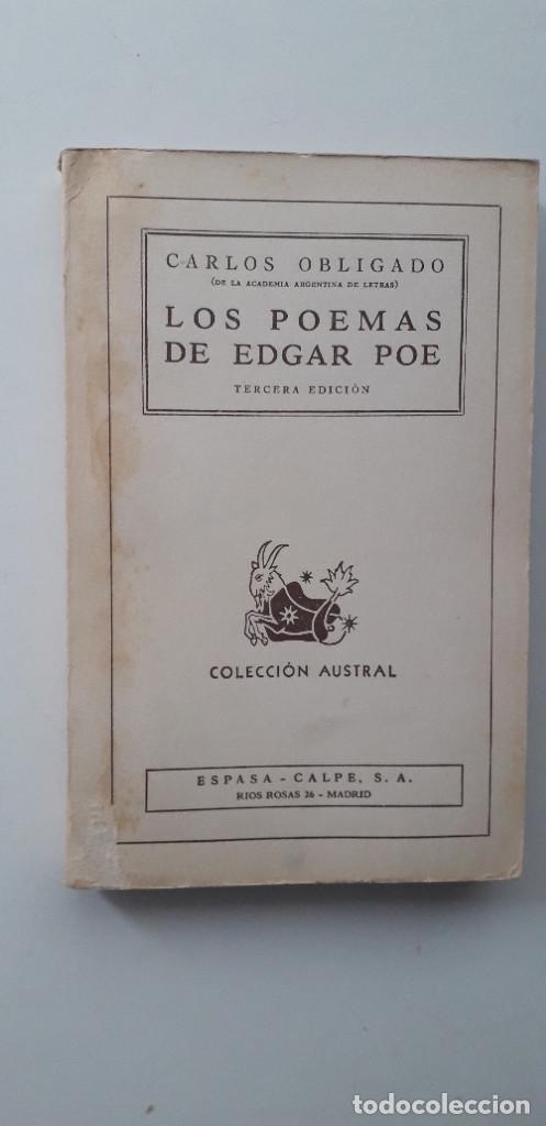 Gebrauchte B&uuml;cher: LOS POEMAS DE EDGAR POE - CARLOS OBLIGADO