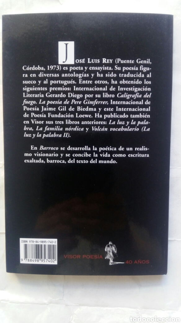 Libros de segunda mano: Barroco. Jos&eacute; Luis Rey. - Foto 2