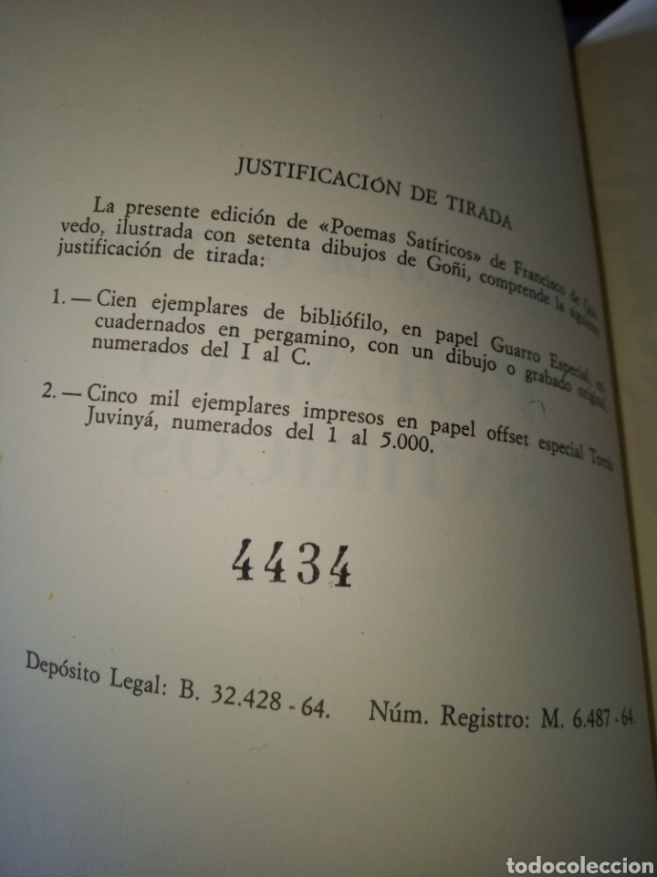 Libros de segunda mano: Poemas sat&iacute;ricos. Quevedo - Foto 6