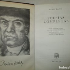Libros de segunda mano: POESÍAS COMPLETAS. DARÍO, RUBÉN. 1967.